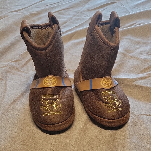 Disney Toy Story Woody Booties Slippers Size 7/8 - Picture 1 of 7